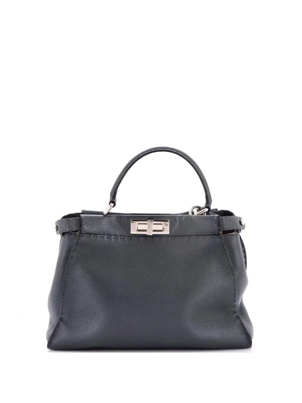 Fendi Selleria Peekaboo Bag Leather #295119F14B